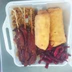 Best Boneless Spare Ribs (7), Teriyaki Beef (3), Egg Roll (2) in Fall River, MA